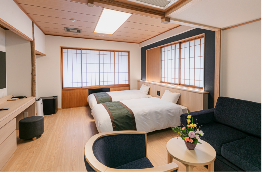 Japanese Superior Twin 【With Hot Spring】