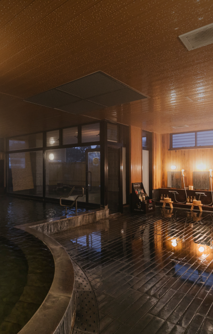 >百年紡ぐ極上の美肌湯。そして今、二つの湯処が新たに。